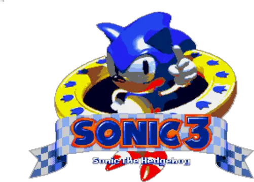  Logo For Sonic The Hedgehog 3 By Supermarioinreallife Sonic 3 Prototype Title Screen Png Sonic The Hedgehog Logo Transparent