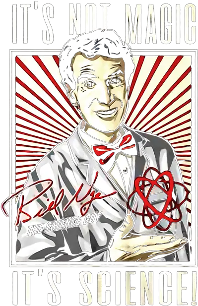  Bill Nye Baby Onesie Poster Png Bill Nye Png