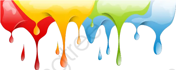  Download Free Png Colorful Paint Drops Bright Drop Biglietti Da Visita Pittore Drop Png