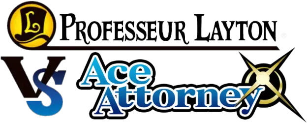  Professeur Layton Vs Ace Attorney Logo Professor Layton Phoenix Ace Attorney Png Ace Attorney Logo