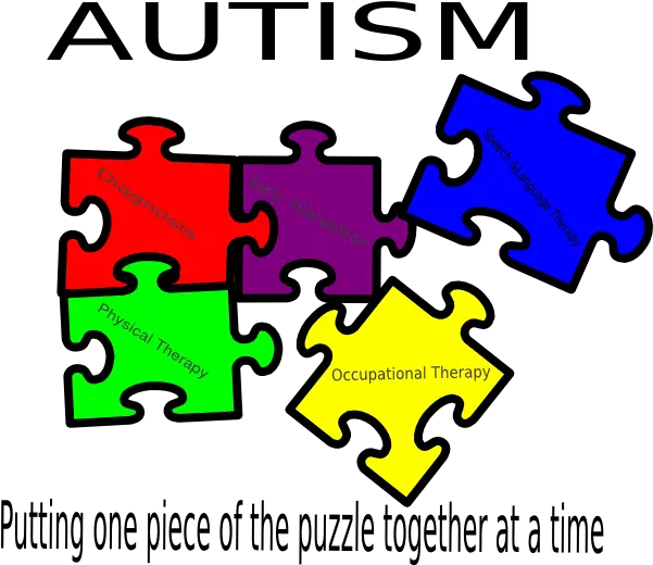  Autism Putting One Piece Of The Puzzle Together Jigsaw Puzzles Clipart Png One Piece Logo Png