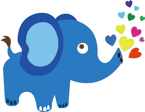  Indian Elephant Clip Art Blue Cute Cartoon Baby Elephant Blue Baby Elephant Cartoon Png Baby Elephant Png