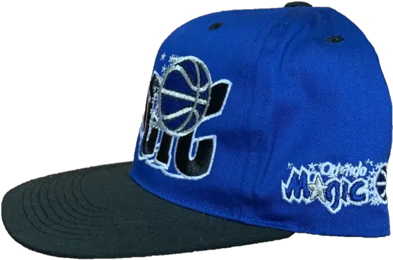  Vintage Orlando Magic Snapback Hat U2013 Tailgate Classics Baseball Cap Png Orlando Magic Logo Png