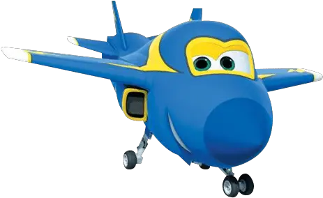  Download Jerome Acrobatic War Jet Plane Transparent Png Super Wings Jerome Serie Cartoon Airplane Png