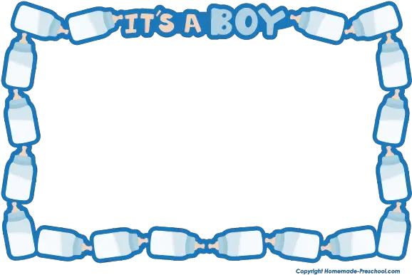  Baby Shower Boy Clipart Baby Girl Baby Border Clipart Png Its A Boy Png