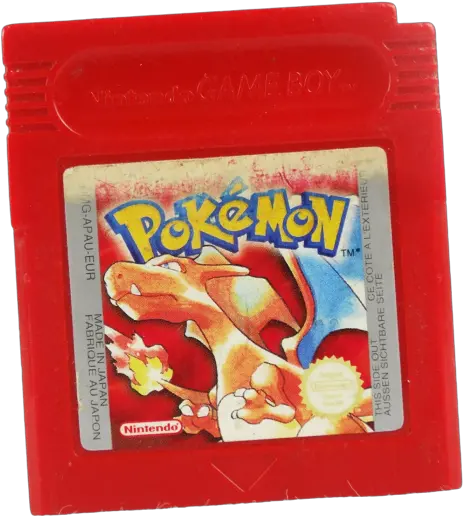  Classic Gaming Icons From The 80s And Pokemon Red Cartridge Png Pokemon Red Icon