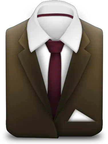  Brown Suit Manager And Shirt Png Red Tie Suit Icon Dress Shirt Icon