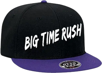  Big Time Rush Hat Snapback Flat Bill Baseball Cap Png Big Time Rush Logo