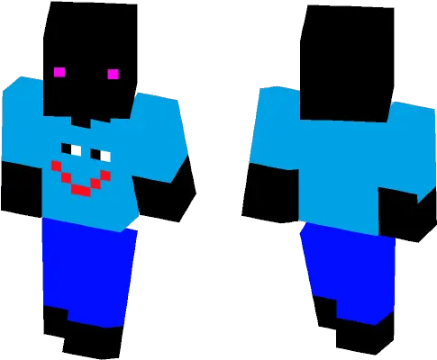  Download Enderman In Clothes Minecraft Detroit Become Withered Foxy Human Minecraft Skin Png Minecraft Enderman Png