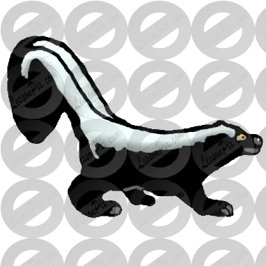  Lessonpix Mobile Illustration Png Skunk Png