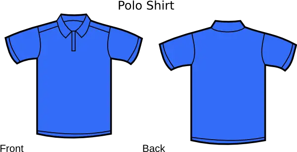  Library Of Blue Polo Shirt Vector Free Stock Png Files Blue Polo Shirt Template Polo Png