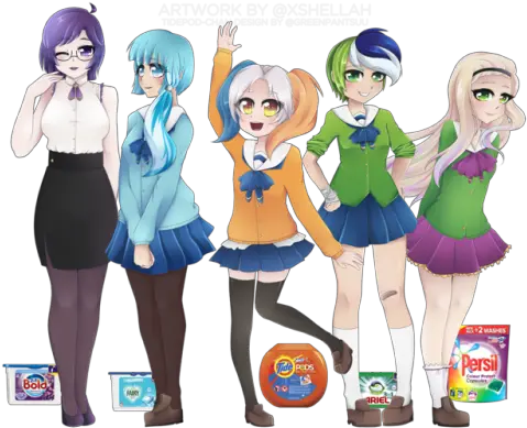  Anime Tide Pod Chan Tide Pod Chan Meme Png Tide Pod Png