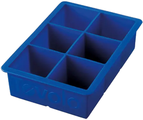  Tovolo King Cube Tray Blue Flowerpot Png Ice Cube Png