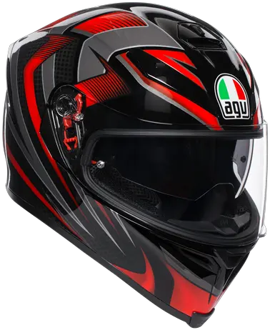  K 5 S Multi Ece Dot Hurricane 20 Blackred Helmen Agv Blauw Hurricane K5 Png Construction Helmet Png