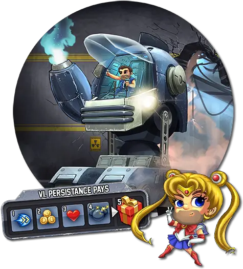  S A M The Strong Arm Machine Cartoon Full Size Png Jetpack Joyride Strong Arm Machine Cartoon Arm Png