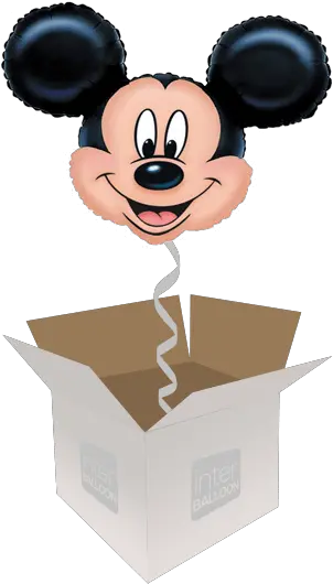  Disney Helium Balloons Delivered In The Uk By Interballoon Mickey Mouse Balloons On Sticks Png Mickey Mouse Head Png