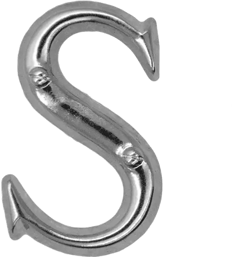  Letter S Pin Silver Godertme Silver Letter S Png Letter S Png