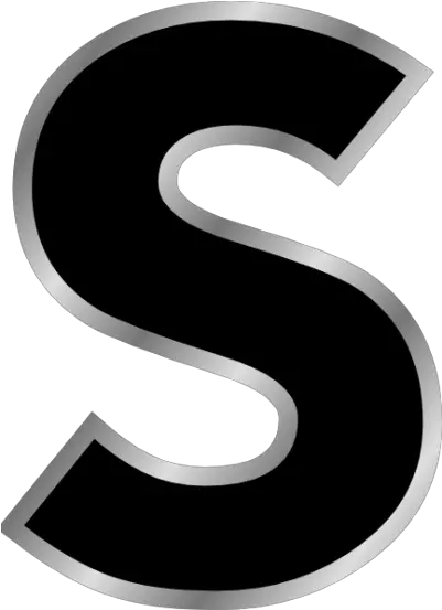  Png Transparent Image And Clipart Black Letter S Clipart Letter S Png