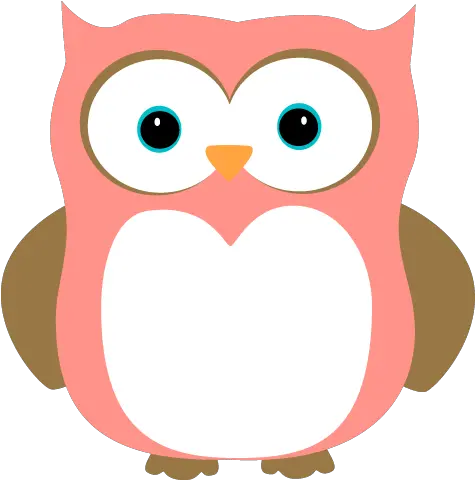  Pink And Brown Owl Clip Art Image Owl Clipart Png Owl Clipart Png