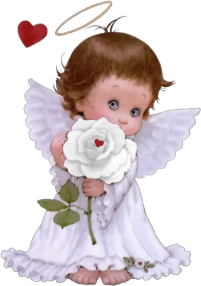  Angel Images Pictures Angel With Rose Png Baby Angel Png