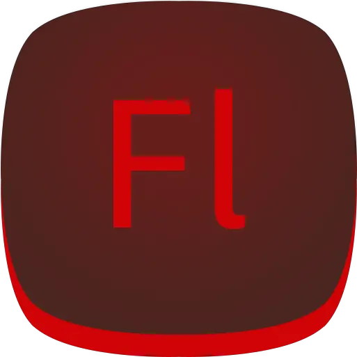  Fl Adobe Flash Icon Solid Png Adobe Flash Logo