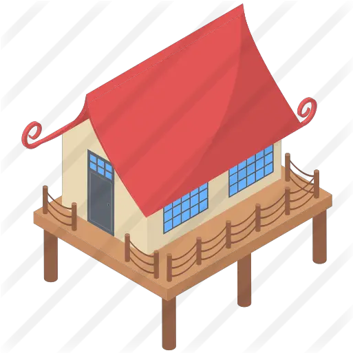  Temple Free Travel Icons Horizontal Png Log Cabin Icon