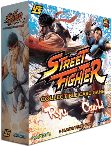  Street Fighter 2 Player Turbo Box Street Fighter Card Game Png Street Fighter 2 Logo