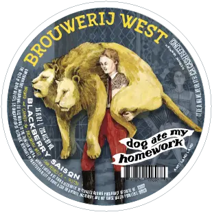  Brouwerij West Dog Ate My Homework Brouwerij West Dog Ate My Homework Png Homework Transparent