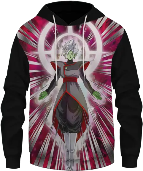  Dragon Ball Z The Remarkable Zamasu Ultra Instinct Hoodie Zamasu Gattai Dokkan Battle Png Ultra Instinct Goku Png