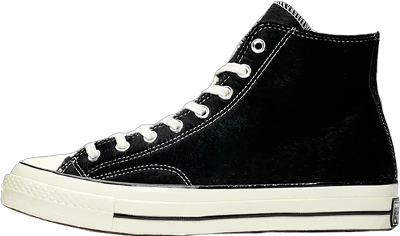  Converse Chuck 70 Pony Hair High Top Black 164588c Qs Converse Chuck Taylor 70 Bleu Png Converse Icon Pro Leather Basketball Shoe Mens For Sale