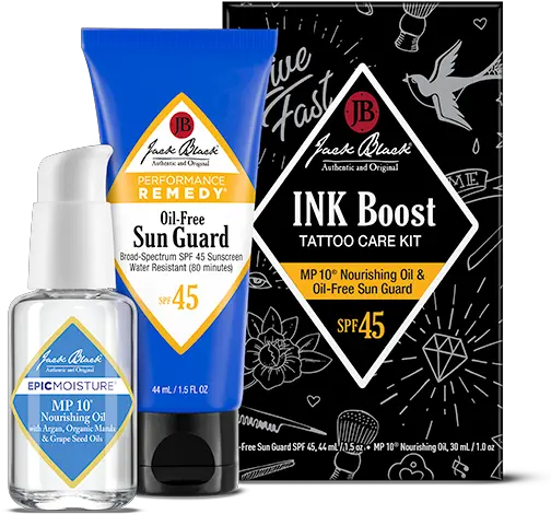  Ink Boost Tattoo Care Kit Jack Black Ink Boost Tattoo Care Kit Png Black Ink Png