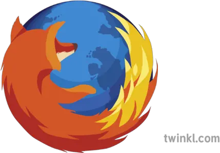  Firefox Logo Illustration Twinkl Illustration Png Firefox Logo Png