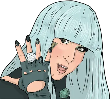  Lyrics Paparazzi Lady Gaga Cartoon Png Lady Gaga Png