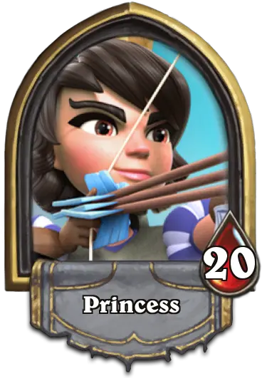  Clash Royale Princess Png Vector Princess Clash Royale Royale Knight Png