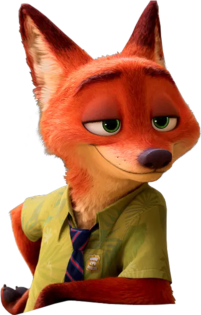  Zootopia Nick Png 2 Image Nick Wilde Png Zootopia Png