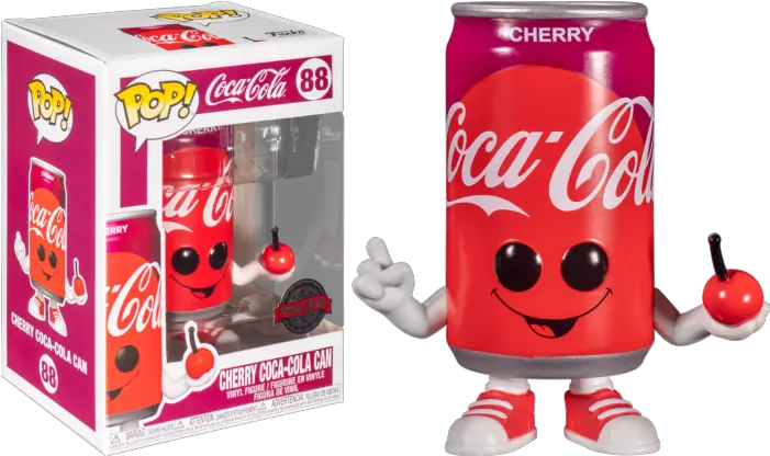  Ad Icons Pop Vinyl Cherry Coca Cola Can 375 88 Coke Funko Pop Coca Cola Cherry Png Coca Icon