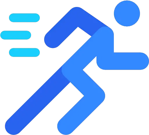  2020 21 Return To School Safety Protocols U2014 Lutheran Sports Icon Blue Png Running Man Icon