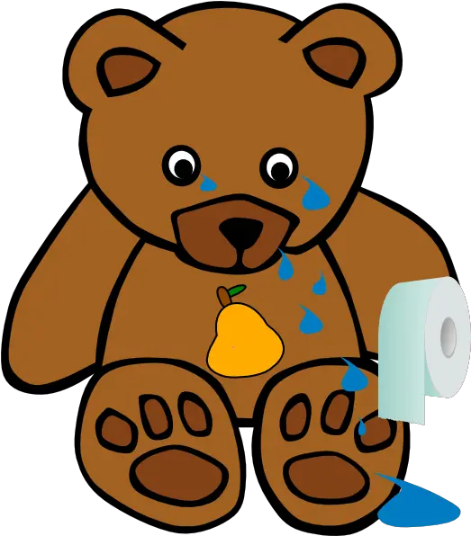  Download Crying Bear Png Images Clipart Free Teddy Bear Cartoon Cryin Baby Icon