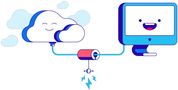  Cloud Storage Illustrations Images U0026 Vectors Royalty Free Connected Illustration Png Icon