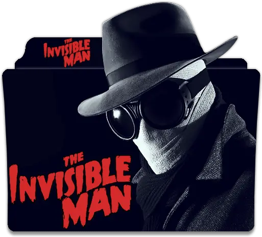  The Invisible Man 2020 Folder Icon Designbust Invisible Man 1933 Hat Png Beauty And The Beast Icon