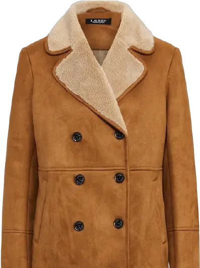  Maryland Pink And Green 2021 Lauren Ralph Lauren Faux Shearling Peacoat Png J Crew Icon Trench Coat