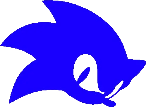  Sonic Face Sticker Sonic Face Sonic The Hedgehog Sonic The Hedgehog Silhouette Png Face Zoom Icon