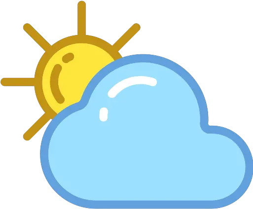  Cloudy Clouds And Sun Vector Svg Icon 2 Png Repo Free Dharmachakra Png Sky Icon