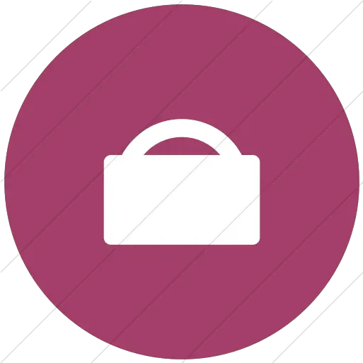  Pink Foundation 3 Shopping Bag Icon Padlock Png Shopping Bag Icon Flat