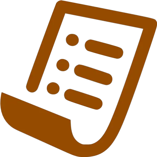  Brown Purchase Order Icon New Order Icon Orange Png Order Form Icon