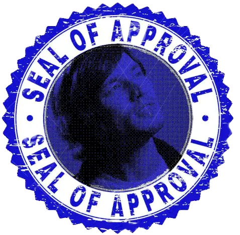  Seal Of Approval Paul Mocey Sticker Seal Of Approval Paul Hair Design Png Seal Of Approval Icon