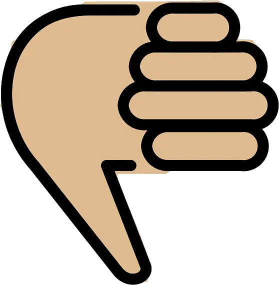  Thumbs Down Emoji Clipart Pouce Vers Le Bas Png Thumbs Down Transparent