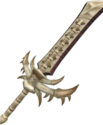  Bone Sword Best Weapon In Catalog Heaven Png Cartoon Sword Png