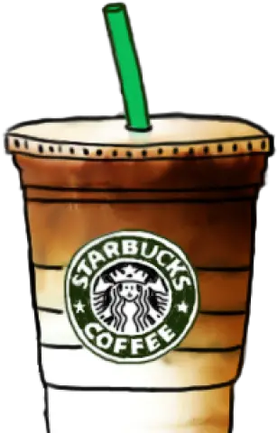  Download Starbucks Clipart Drink Art Transparent Coffee Cup Stickers Png Starbucks Drink Png