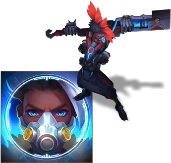  Splash Pulsefire Ekko Chrono Chroma Png Project Ekko Icon